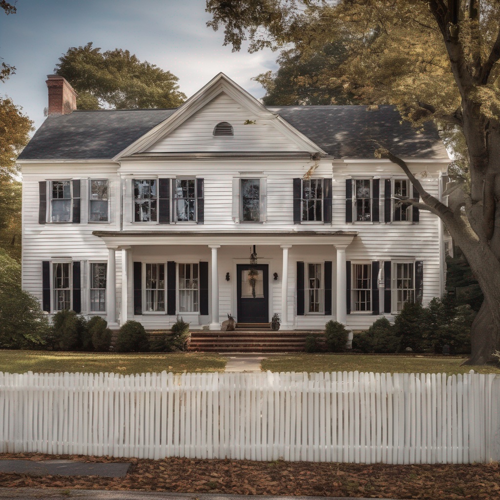 Colonial style home recently purchased