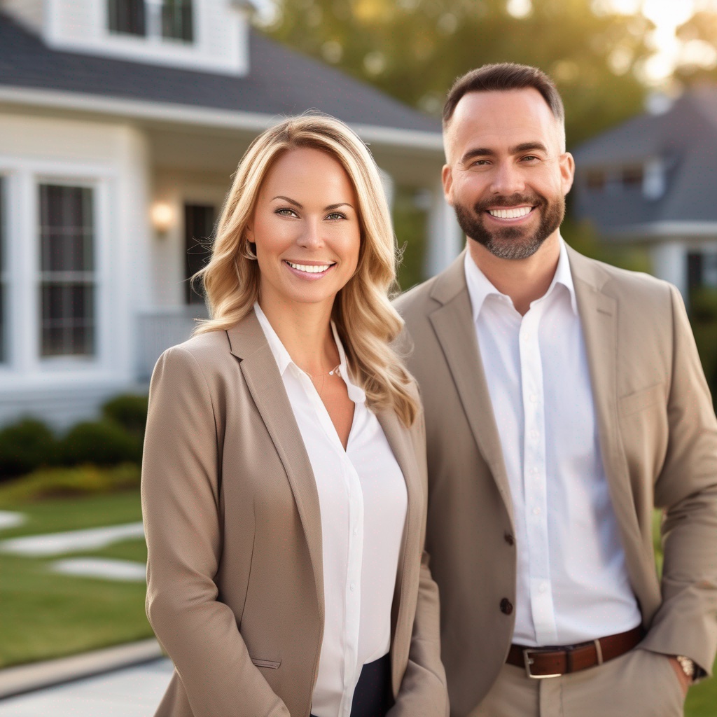 Integrity Home Solutions team member with homeowner